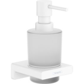 Distributeur de savon liquide blanc mat Addstoris Hansgrohe