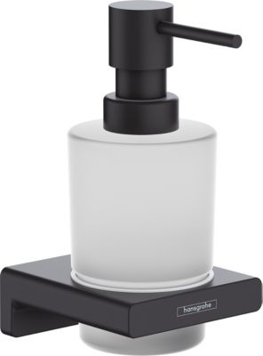 Distributeur de savon liquide noir mat Addstoris Hansgrohe