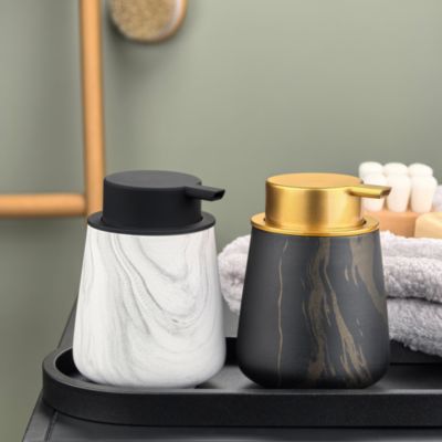 Distributeur de savon en céramique Moorea de MSV en blanc | Leroy Merlin