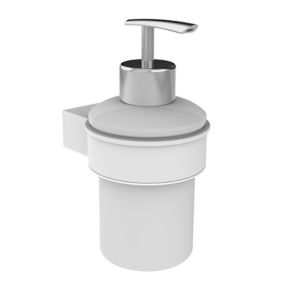 Distributeur de savon mural blanc Allibert Loft Game