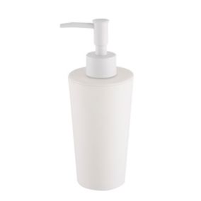 Distributeur de savon plastique blanc COOKE & LEWIS Palmi