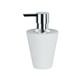 Distributeur de savon Porcelaine MAX LIGHT Blanc Spirella