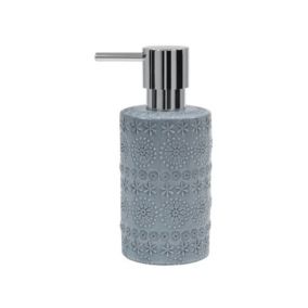 Distributeur de savon Porcelaine RELIEF Gris Spirella