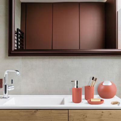 Distributeur de savon terracotta, Yoko Inagua Spirella