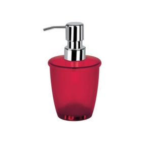 Distributeur de savon TORONTO Rouge Spirella