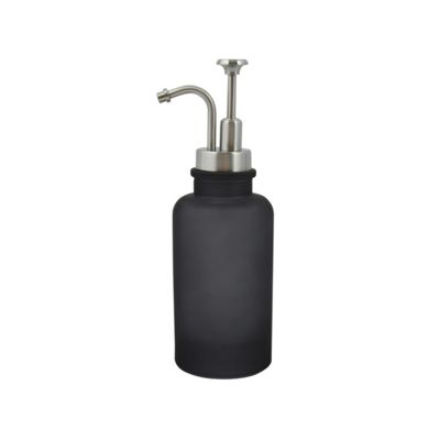 Distributeur de savon Verre YOKO Misty Gris Spirella