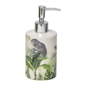 Distributeur à Savon ou lotion en céramique 320 ml déco Bonobo