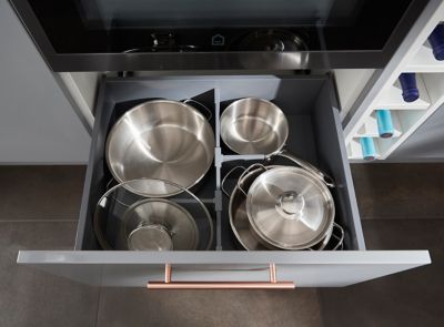 Diviseur pour casserolier GoodHome Soto gris anthracite