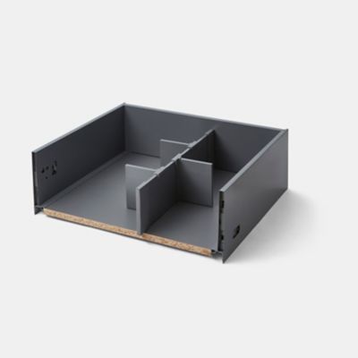 Diviseur pour casserolier GoodHome Soto gris anthracite