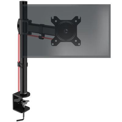 DM251X2 Support écran PC à pince pour bureau Bras de moniteur Rotatif Inclinable Pivotant Compatible VESA 75 100 Duronic