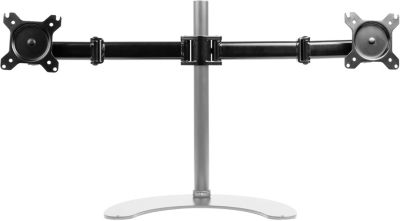 DM25P2 Bras double articulation pour écrans Support d'écran sans potence Equivalent au support d'écrans DM252 VESA 75 100 Duronic