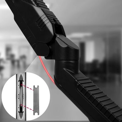DMDCL1X1 Support écran PC et ordinateur portable à pince pour bureau ...