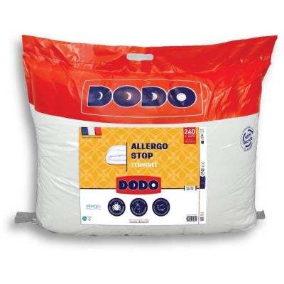 DODO - Couette tempérée 300 g/m - ALLERGO STOP - 220 x 240 cm - Blanc