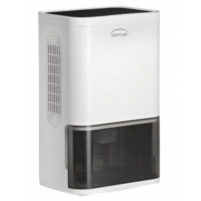 DOMAIR MINIDRY- Déshumidificateur d'air  - 600ml/24 heures - 80 Watts  - Réservoir d'eau 1.8 Litres - Commande Simple