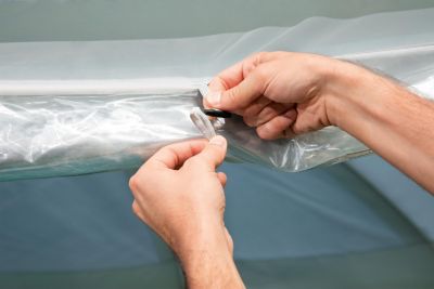 Dôme de protection pour piscine hors sol ronde Bestway Flowclear Ø 6 x h.2,95 m