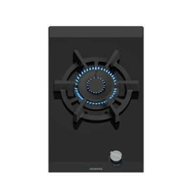 Domino gaz 30cm 1 feu noir Siemens ER3A6AI10 iq700