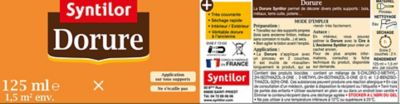 Dorure intérieure et extérieure bronze patine brillant Syntilor 125 ml