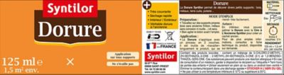 Dorure intérieure et extérieure vieil or Syntilor 125 ml