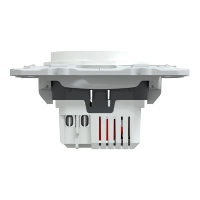 Double chargeur usb A + C 12W Schneider Electric Ovalis blanc