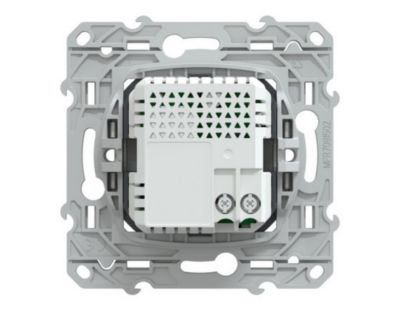 Double chargeur usb A + C 12W Schneider Electric Ovalis blanc