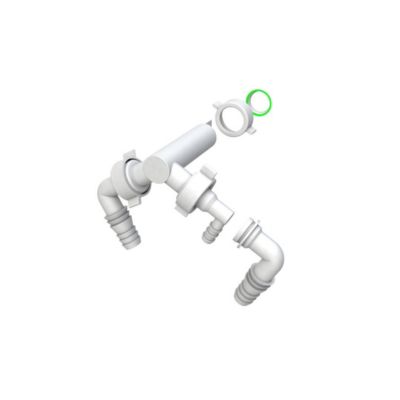 Double Connexion Pour Prise Murale Pour LaveLinge/SècheLinge Ariete — free download