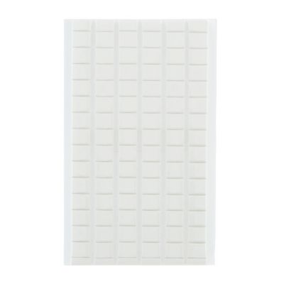 Double face repositionnable 3M 11 x 15 mm blanc, 36 carrés 300 g