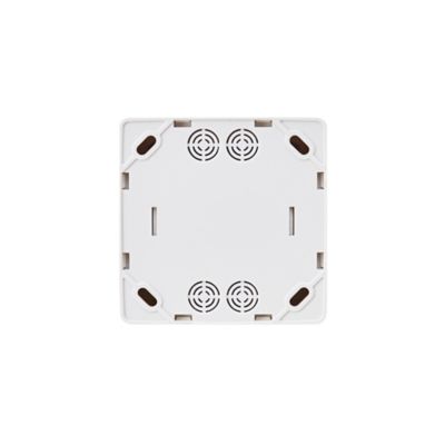 Double interrupteur va-et-vient monobloc en saillie étanche Jacobsen Sigurd blanc complet