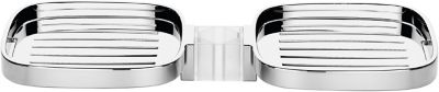 Double porte savon pour barre de douche chromé Hansgrohe Casetta