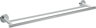 Double porte serviettes chromé Logis Universal Hansgrohe