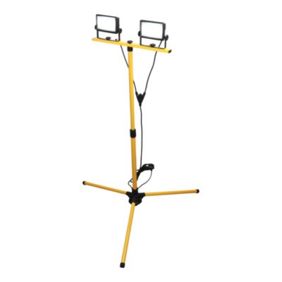 Double projecteurs de travail filaire sur trépied 20W