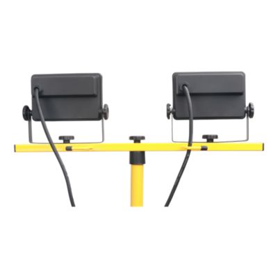 Double projecteurs de travail filaire sur trépied 20W