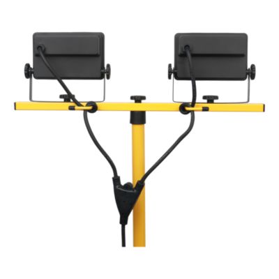 Double projecteurs de travail filaire sur trépied 20W