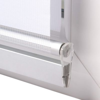 Double Store enrouleur Blanc SolDecor DK9  160x110cm