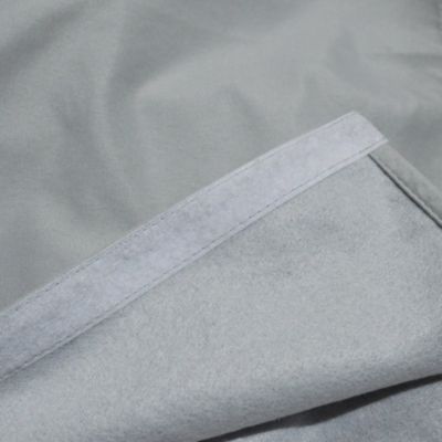 Doublure occultante et polaire (140x250 cm - Gris clair)