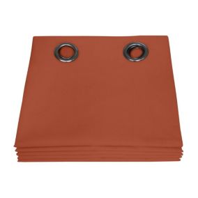 Doublure Thermique Occultant Hiver & Eté Orange - Goyave 135 x 250 (LxH)