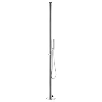 Douche de jardin 220 cm Acier inoxydable
