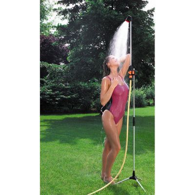 Douche de Jardin Claber Malibu gris argenté h.200cm