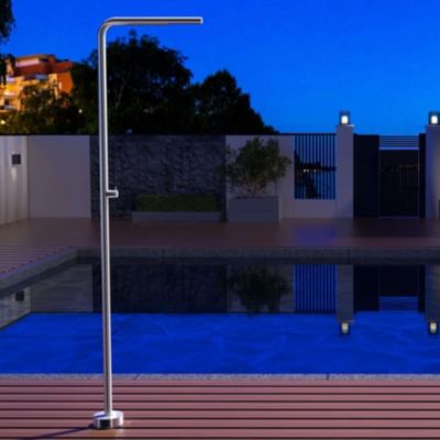 Douche de piscine en Acier Inoxydable - TEXAS POOLIMEX