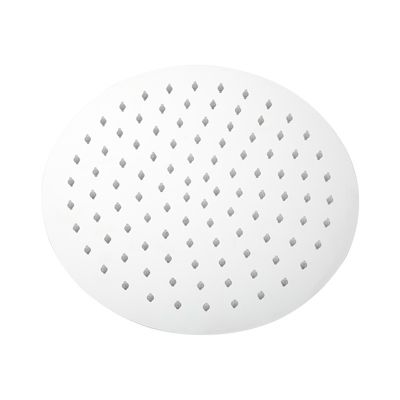 Douche de Tête  Douchette Pomme Pluie Ronde 20x20 cm Acier