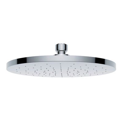 Douche de tête ronde en ABS - D2250 - fonction autonettoyante - 22,50cm - couleur noir mat ou chromé Chrome