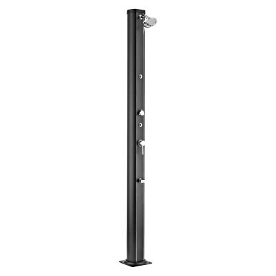 Douche Solaire 32L en Noir pour Extérieur