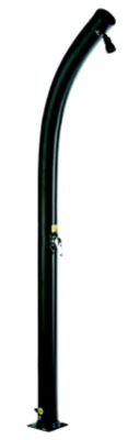 Douche solaire courbée 20L Gré noire