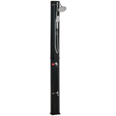 Douche solaire d'extérieur réservoir 35L pression max. 3,5 bar noir