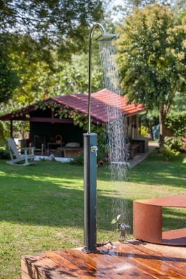 Douche solaire en aluminium Gré 18L