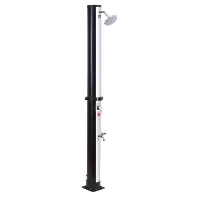 Douche solaire FIDGI noire et argent 35L - HAPPY GARDEN