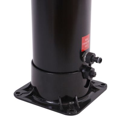 Douche solaire FIDGI noire et argent 35L - HAPPY GARDEN