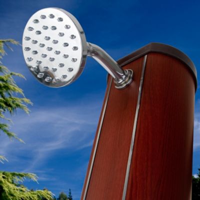 Douche Solaire Imitation Bois 32L pour Jardin