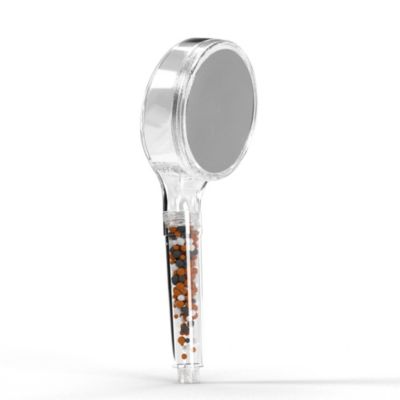 Douchette 1 jet avec billes Mineral Shower diam. 12 cm