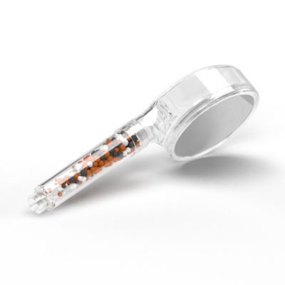 Douchette 1 jet avec billes Mineral Shower diam. 12 cm