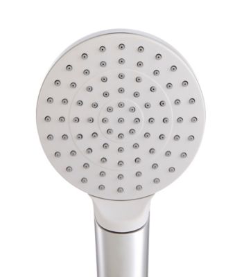 Douchette 1 jet en laiton et plastique ABS, blanc, Hansgrohe Crometta